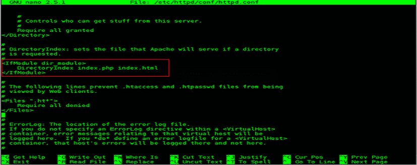 Feature image directory-index