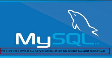 mysql-5.6-installation