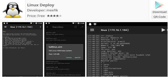  kali-instalación de linux en android