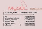 mysql-database-size