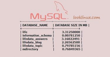 mysql-database-size