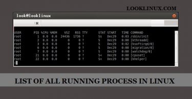 running-process-in-linux
