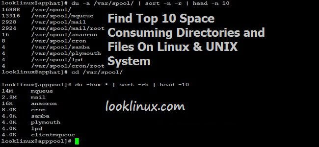 Feature image space-consuming-files-directories-on-linux