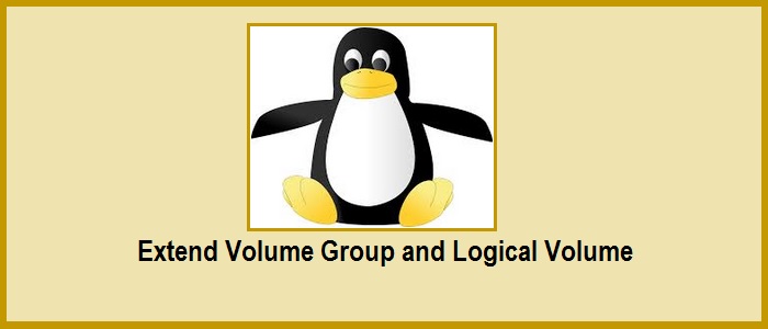 lvm add logical volume to volume group