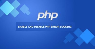 enable-disable-php-error-logging