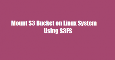 mount-s3-bucket