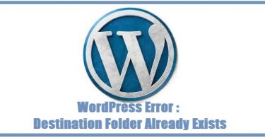 Destination-Folder-Already-Exists