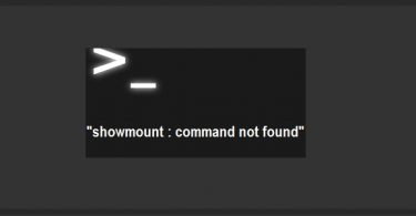 showmount-command-not-found